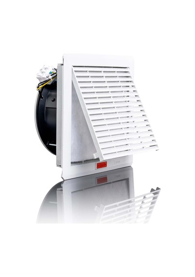 PLASTİM 125 M3/H - 210X210X98 Mm - Ip54 Filtreli Fan