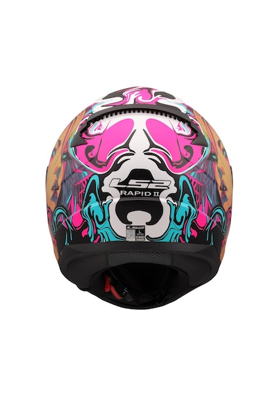 Ls2 Rapid 2 Cyberg Kapalı Kask Mor