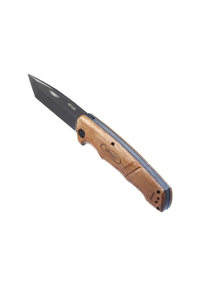 Umarex Walther Bwk4 Ahşap Saplı Tanto Katlanır Kamp Çakı Siyah