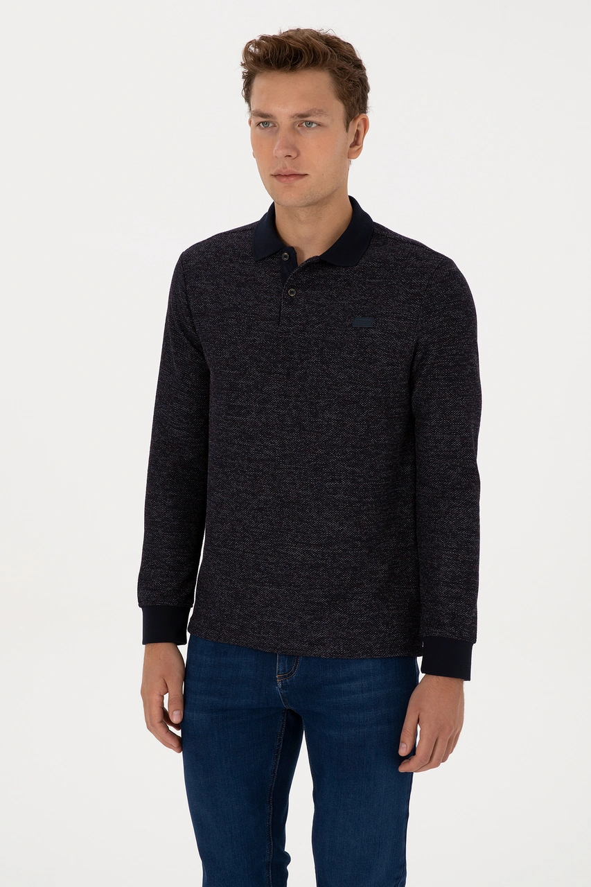 U.s. Polo Assn. Erkek Lacivert Sweatshirt 50307730-vr033 Lacivert