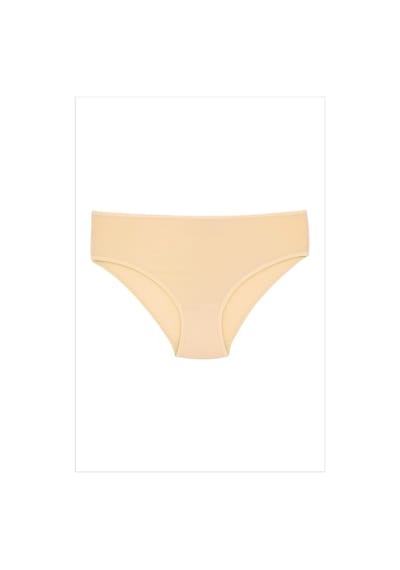 İki Yıldız Bayan Bambu Bikini Külot Ten 6'lı Ten