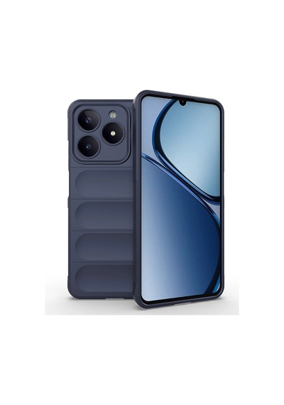 Realme C61 Kılıf Esnek Tpu Oyuklu Arka Yüzey Tasarımlı Zore Etnik Silikon Kapak Çok Renkli