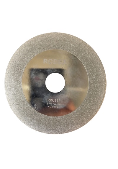 Rodex 115 Mm Cam Porselen Kesme Diski Elektrolizle Kaplı