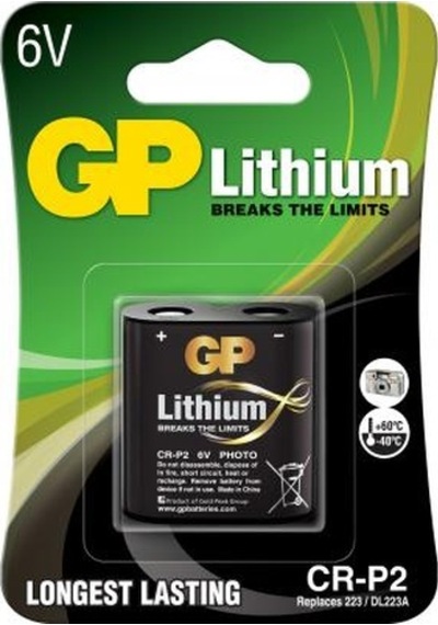 Gp Crp2 6v Lityum Fotoğraf Makinesi  Pili