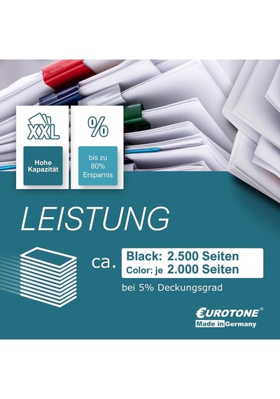 Tr 4 X Eurotone Xxl Toner Lexmark Cx 310 410 510 Dhe De Dthe Dte E Dn N İçin 80 C2sk0 802s