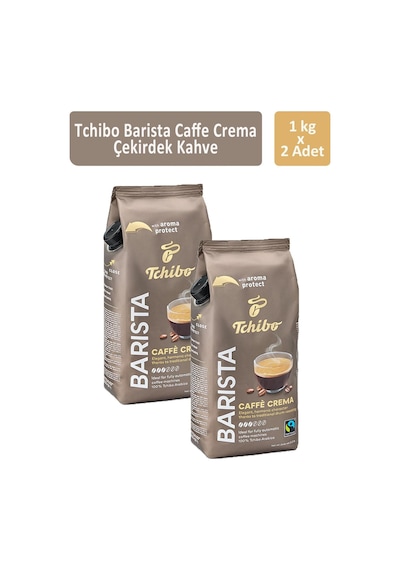 Tchibo Barista Caffè Crema Çekirdek Kahve 2 x 1 KG