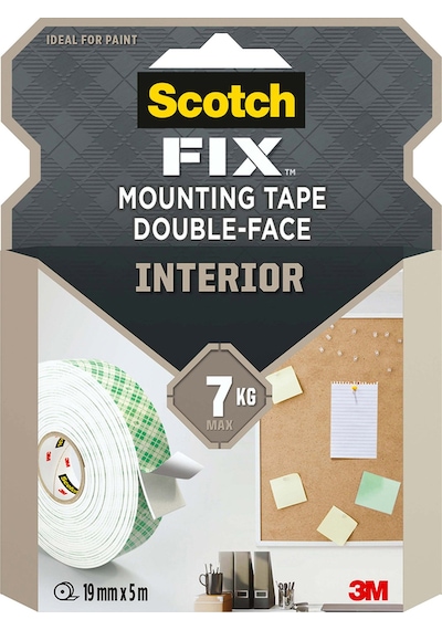 Scotch İç Mekan Güçlü Montaj Bandı 19mmx5m