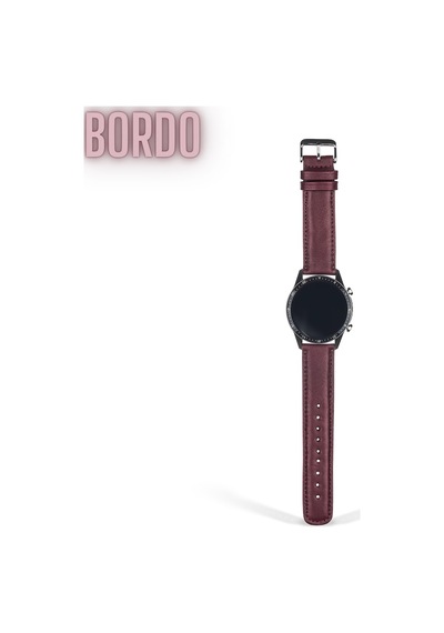 Vagave Xiaomi Mi Watch 22 Mm - Amazfit Gts 20 Mm Deri Kordon