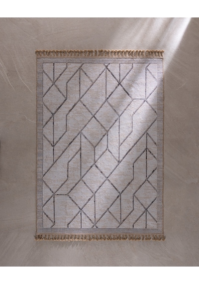 Madame Coco Urbain Halı - Beyaz - 200x300 Cm 8684427334881 Çok Renkli
