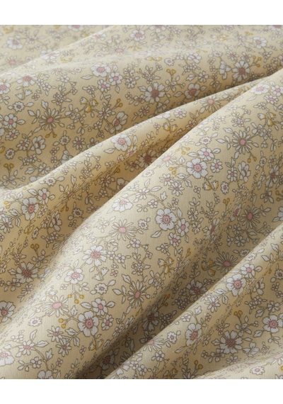 English Home Petty Chic Kolay Ütülenir Çift Kişilik Nevresim Seti 200x220 Cm Açık Sarı Açık Sarı