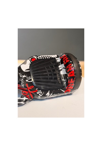 Hoverboard 6.5 İnç Led Işıklı Taşıma Kollu 36v 5.2ah Elektrikli Kaykay Beyaz