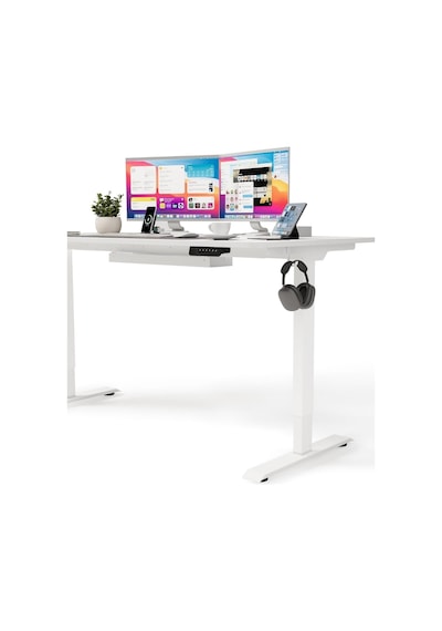 Uprise Comfort Çift Motorlu Yükseklik Ayarlı Masa 72 121 Cm - Beyaz Beyaz Ayak/beyaz Tabla, 180x80 Cm Diğer Uprise Comfort Çift Motorlu Yükseklik Ayarlı Masa 72 121 Cm - Beyaz Beyaz Ayak/beyaz Tabla, 180x80 Cm Diğer