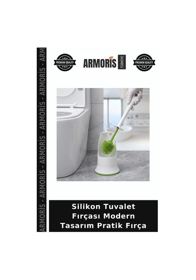 Silikon Tuvalet Fırçası Modern Tasarım Pratik Fırça Belirtilmemiş