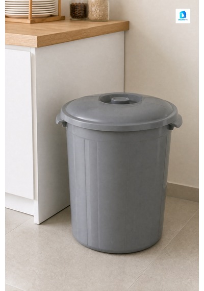 Eko Battal Çöp Kovası 50 L Plastik 45 X 42 X 51 Cm