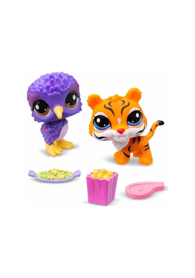 Littlest Pet Shop Minişler 2 Li Figür Seti S1 S00005264 Kaplan Ve Kuş