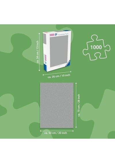 1000p Puzzlezle Mona Lisa, Yapboz
