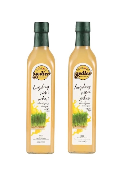 Yedier Buğday Çimi Sirkesi 2 x 500 ML