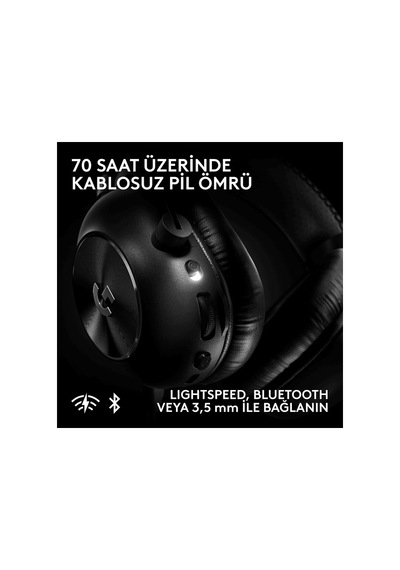Logıtech G Pro X3 Lightspeed Bluetooth 5.3 Kablosuz Kulak Üstü Oyuncu Kulaklığı