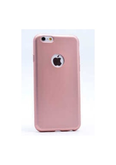 Noktaks - Apple Uyumlu iPhone 6 Plus / 6s Plus - Kılıf Mat Renkli Esnek Premier Silikon Kapak - Kırmızı