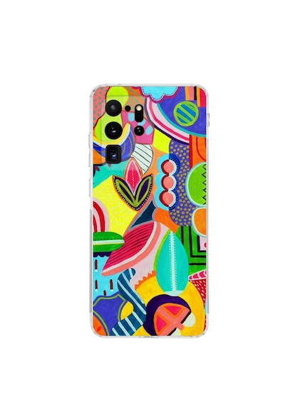 Samsung Galaxy S20 Ultra İle Uyumlu Retro Color 6 Kamera Korumalı Şeffaf Kılıf Şeffaf