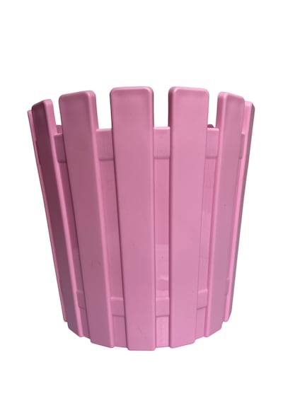 Saksı 16 Cm Yatay 15 Cm Dikey Üç Mekana Ve Dış Mekana Uyumlu Çiçeklik.pembe 1