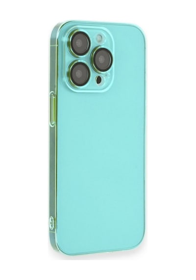 Apple iPhone Uyumlu 14 Pro Max Kılıf Armada Lensli Kapak - Yeşil Bz8683140480141