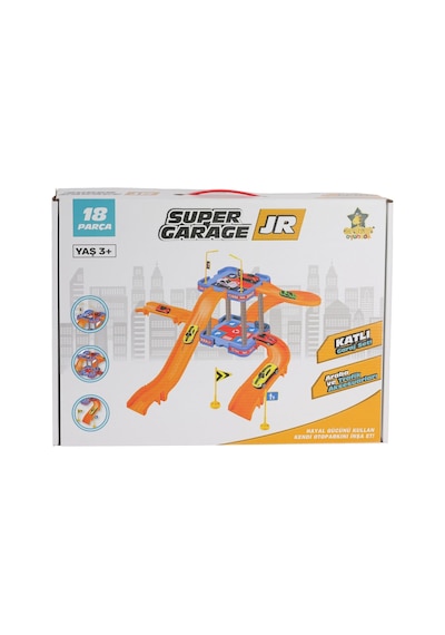Er-200 Süper Garage Jr Otopark Set - Uvcu-888569 1 Adet