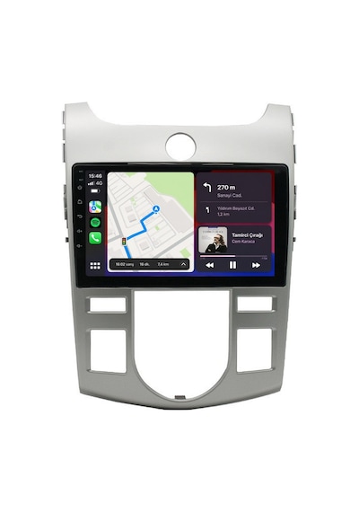 Kia Cerato 2010-2012 Android Multimedya Carplay Android Auto Navigasyon Kameralı 4gb Ram 64gb 9"