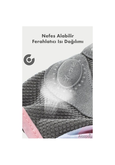 Alazpay Çok Amaçlı Spor Eldiveni: Terletmeyen Yarım Parmak, Kaymaz Silikon Fitness, Bisiklet