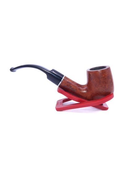 Şahin Sarı Yıldız Mod X160 Bent Billiard 9mm Filtreli Akrilik Saplı Pipo 237206