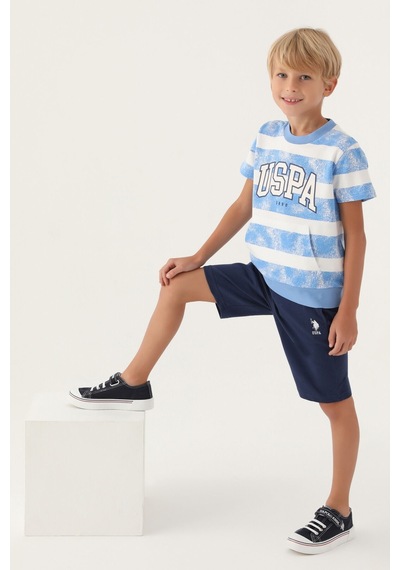 U.S. Polo Assn. Lisanslı Kangaroo Pocket İndigo Erkek Çocuk Bermuda Takım 5274-43095 İndigo U.S. Polo Assn. Lisanslı Kangaroo Pocket İndigo Erkek Çocuk Bermuda Takım 5274-43095 İndigo