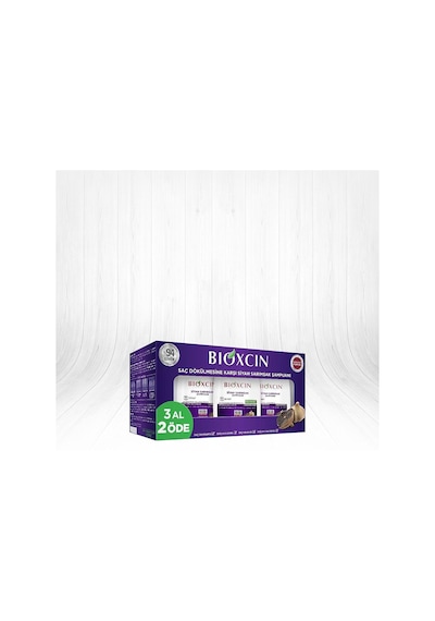 Bioxcin Siyah Sarımsaklı Şampuan 3x300 ML
