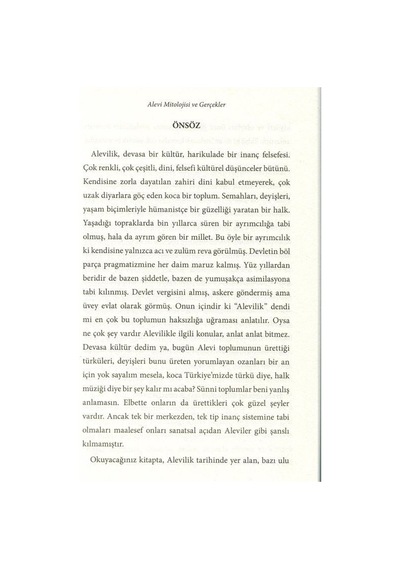 Alevi Mitolojisi Ve Gerçekler / Gülüzar Özev
