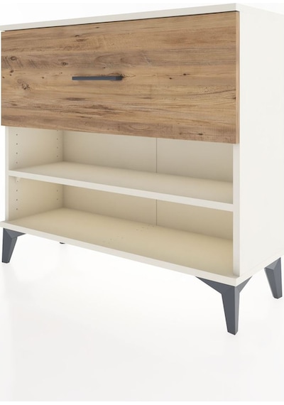 Arges Şifonyer Tek Raflı Tek Çekmeceli 88x30x80 Aytaşı-çam Aytaşı