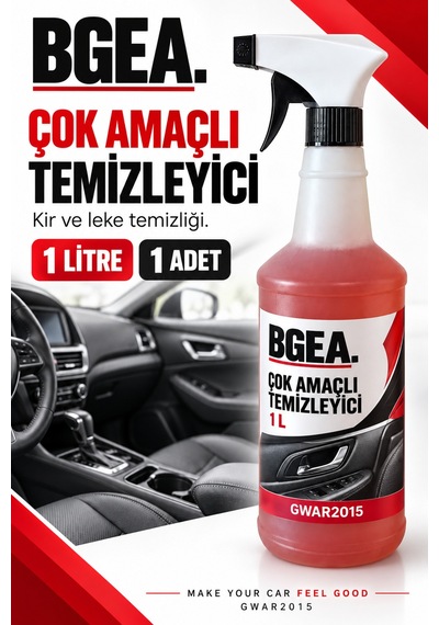 Bgea Çok Amaçlı Temizleyici Sprey 1 Litre Kontrollü Köpük