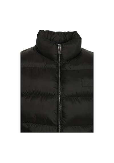 Erkek Siyah Termo Dolumlu Two Tone Rüzgar Ve Su Itici Slim Fit Mont Ncs Jeans 4990-Siyah