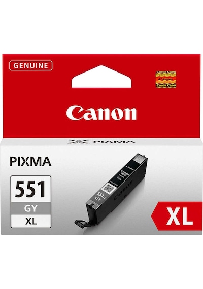 Canon CLI-551GY XL Açık Gri Yüksek Kapasiteli Mürekkep K