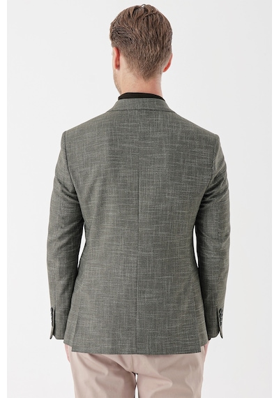 İmza Koyu Haki Desenli Armürlü Mono Yaka Çift Yırtmaç 6 Drop Slim Fit Dar Kesim Klasik Ceket 1002235133-koyu Haki Koyu Haki İmza Koyu Haki Desenli Armürlü Mono Yaka Çift Yırtmaç 6 Drop Slim Fit Dar Kesim Klasik Ceket 1002235133-koyu Haki Koyu Haki
