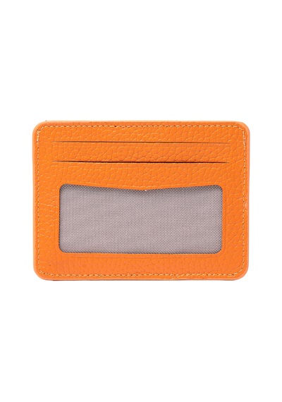 Turuncu Cüzdan & Kartlık Unisex 539 Grande Deri Cüzdan Kartlık