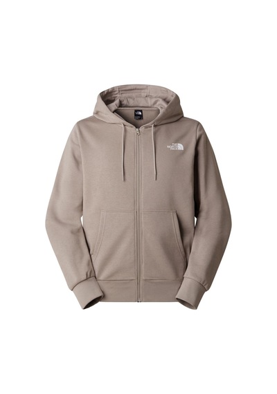The North Face M Sımple Dome Lıght Regular Full Zıp Hoo Erkek Sweatshirt Nf0a8gq72mb1 Gri