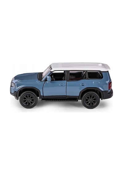 Uzak Doğu Serisi Toyota Land Cruiser 250 Prado Mavi Açılır Kapılar Diecast Metal Model Araba 11 Cm 1:32