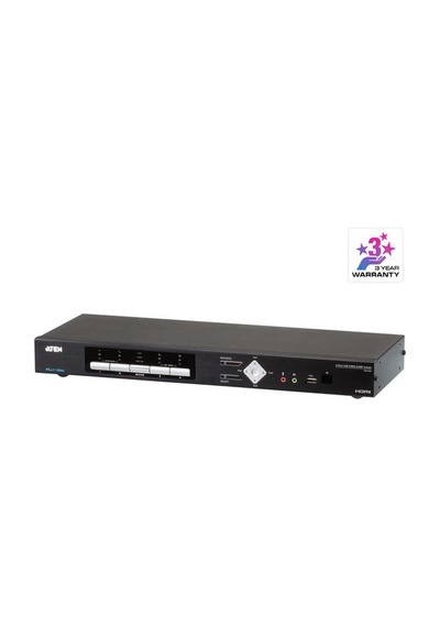 Aten CM1284 4 Port Hdmı Multı Vıew Kvmp USB 2.0 Kvm Switch
