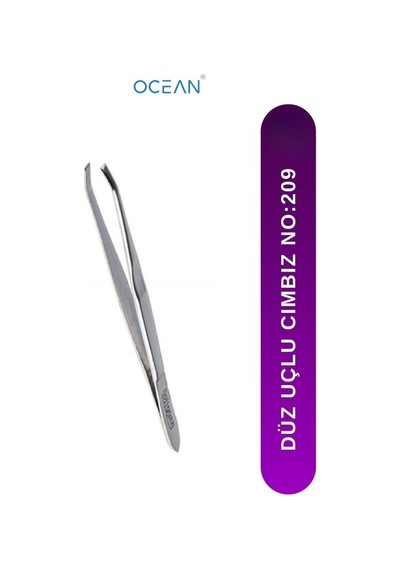 Ocean Solingen Cımbız Krom İnce Ağız Asu-209
