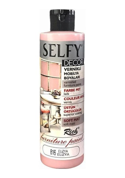 Rich Selfy Decor Vernikli Boya 240 Cc 816 Elizya