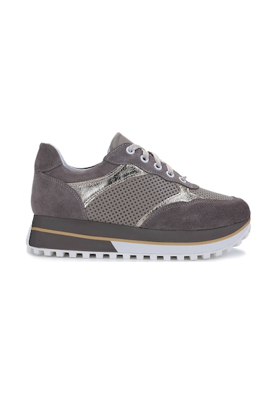 Tamer Tanca Kadın Hakiki Deri Taş Süet Sneakers & Spor Ayakkabı 775 383 Bn Ayk Y25 Tas Suet/dr Taş