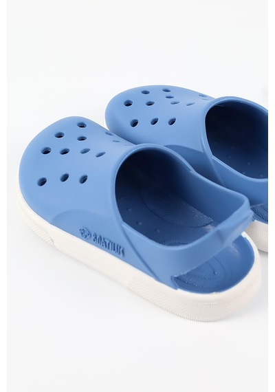 Boatilus Cloggy-b Jeans/white Erkek Çocuk Sandalet Mavi
