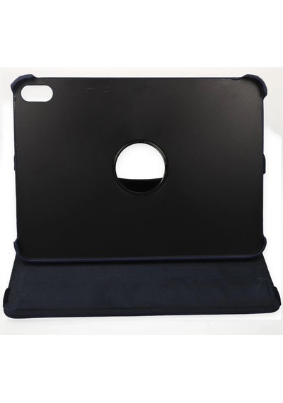 Mey İthalat Apple iPad Uyumlu  2022 10.9 10.nesil Kılıf 360 Tablet Deri Kılıf - Lacivert Arka Kapak