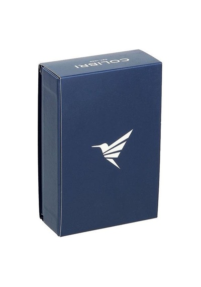 Colibri Belmont Tek Torch Pürmüz Mavi - Siyah Puro Çakmağı