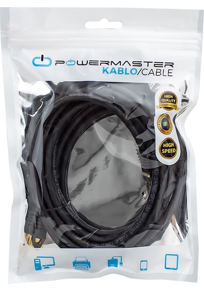 Ayt Powermaster Pmcat73 Cat7 Ethernet Kablo 3 Metre İnternet Kablosu Jack Soketli Hazır Kablo