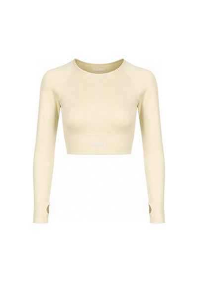 Peach Fıt Kadın T-shırt 505643355-pıstachıo Krem